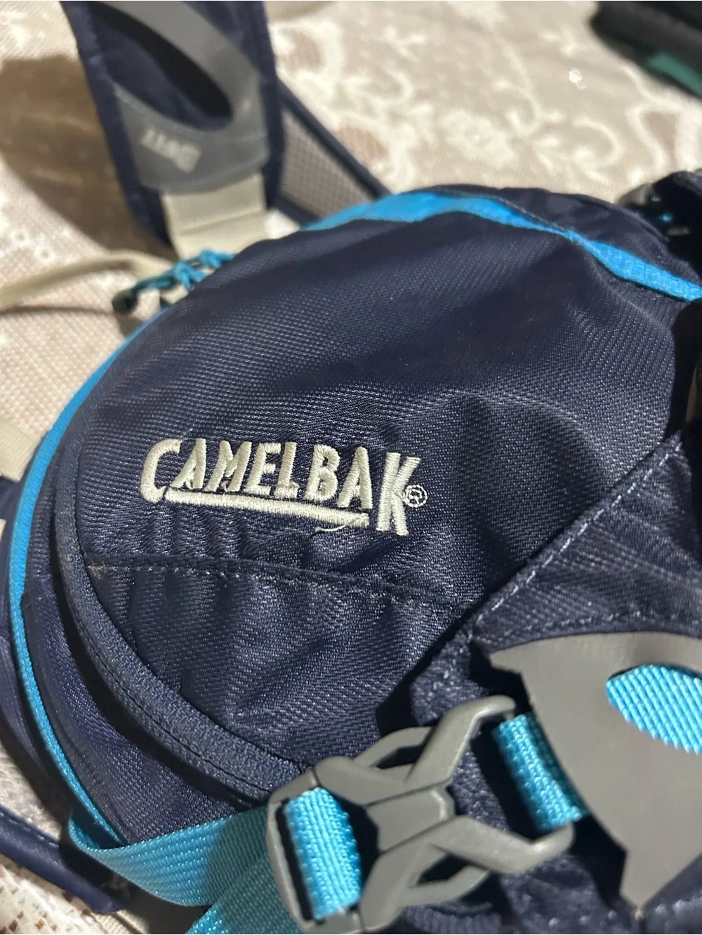 Camelbak Navy and Bright Blue Hydration Backpack